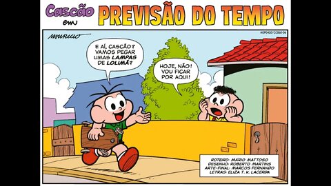 Cascão em-Previsão do tempo | Gibis do Rapha 2