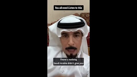 Saudi man tells the truth