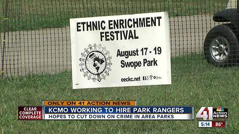 Efforts underway to hire Park Rangers for KCMO