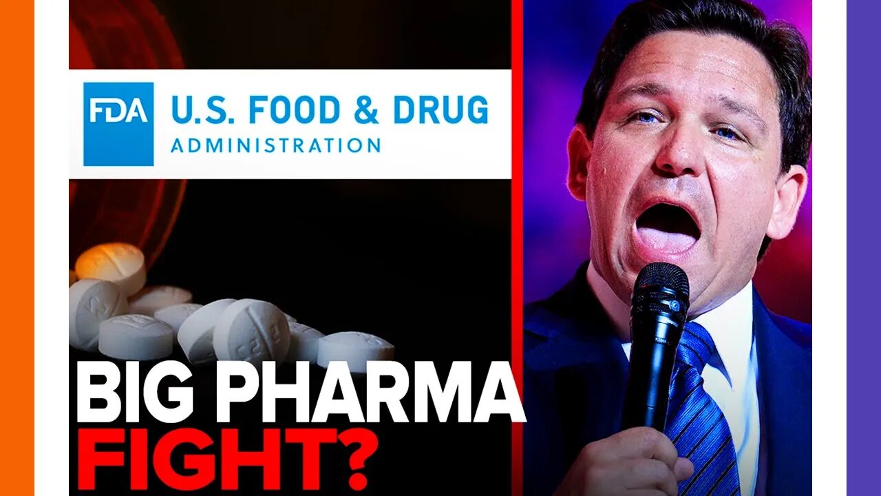 Ron DeSantis Going After Big Pharma 🟠⚪🟣 NPC Politics