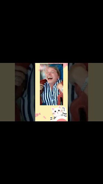 slingshot ride girl falls out / slingshot rider girl part 11 #shorts