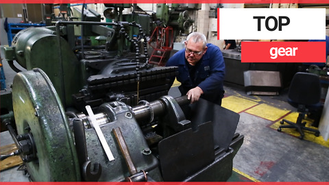 Huge double-helical gear cutter believed to be only one of its kind in the UK