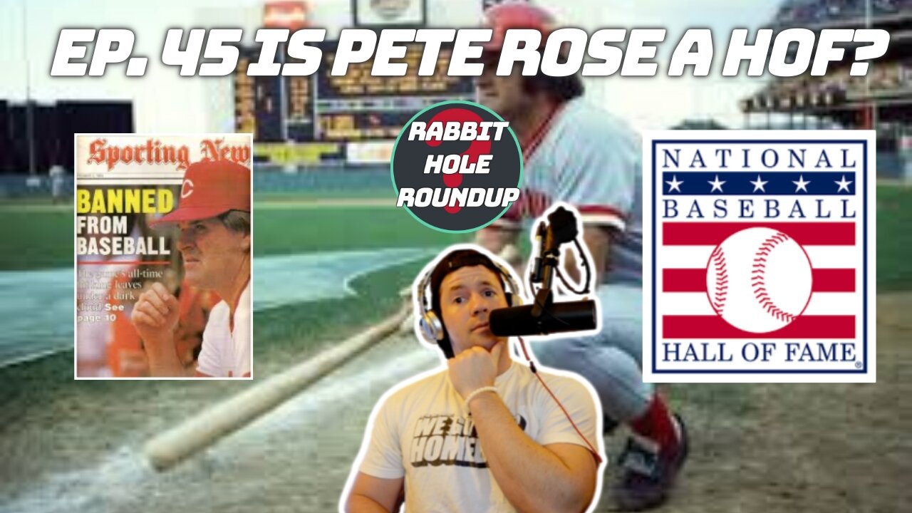 Rabbit Hole Roundup 45: IS PETE ROSE A HOFer? | Hurricane Helene 2.0, Jelly Roll Inspires Fans