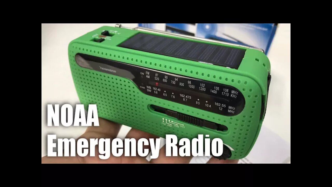 Heartty Weather Alert Solar Hand Crank AM/FM NOAA Survival Radio with Charger and Flashlight Review