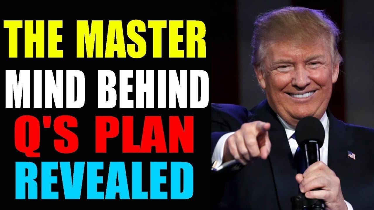 THE MASTERMIND BEHIND THE Q'S PLAN HAS BEEN REVEALED