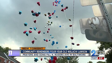 Community remembers 4-year-old Malachi Lawson