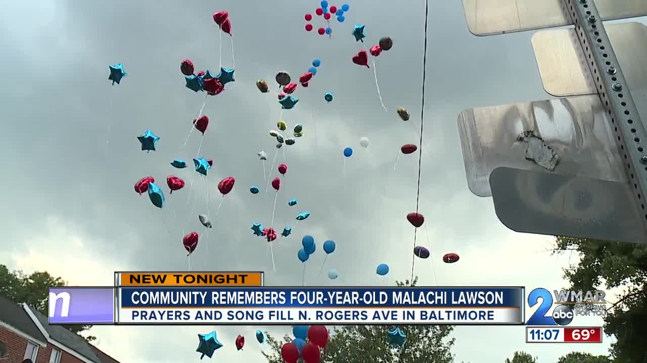 Community remembers 4-year-old Malachi Lawson