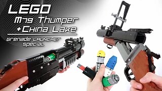 LEGO M79 & China Lake Launchers + 40mm Shells (Grenade Launcher Special!)