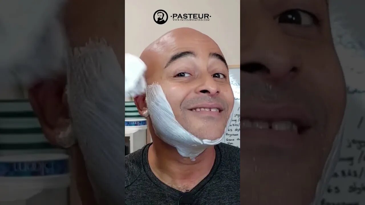 ASMR SHAVE Pasteur Shaving Bloom by Master Soap Creations first try💈🔊🪒🧼🎞️👌🏾💈#asmr #grooming #shaving