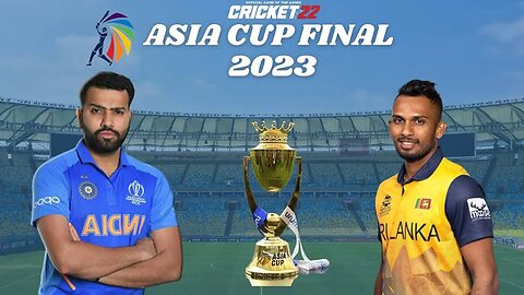 FINAL Match - India vs Sri Lanka ASIA CUP 2023 - Cricket 22 | INTENSE MATCH 😱❤