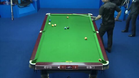 Zheng Yubo Plays Brilliantly the Champion