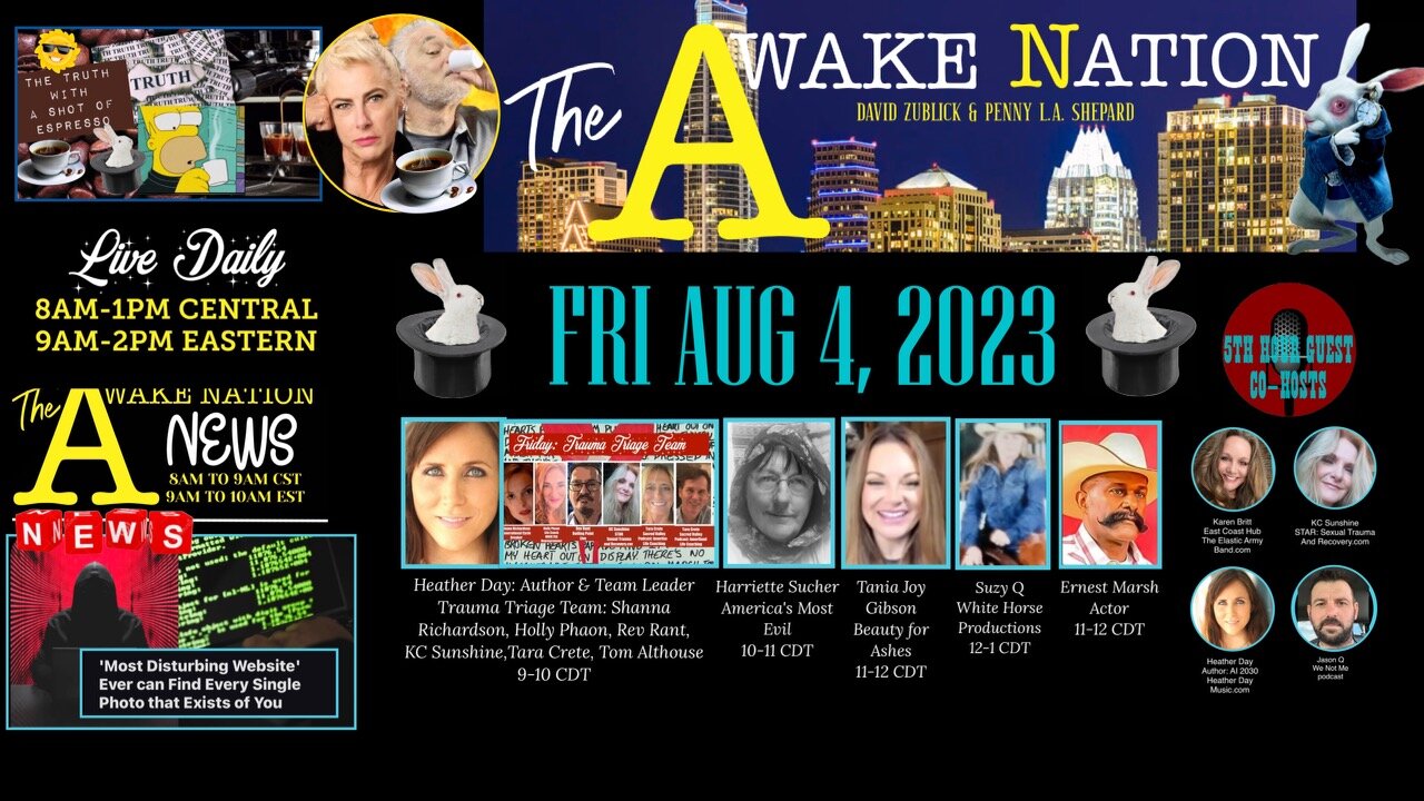 The Awake Nation 08.04.2023 The Unspeakable Horrors Of Gender Transition!