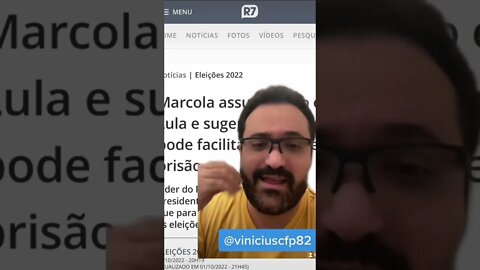 PREVISÍVEL! Lider da facção criminosa mais perigosa do Brasil declara voto em Lula. P1
