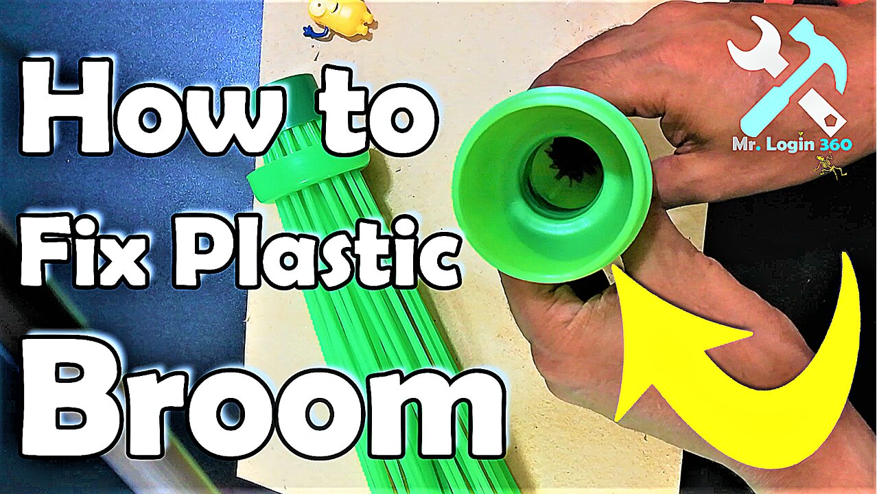 How to Fix a Loose Plastic Broom Handle Like a Pro | Fix Plastic Broom | Easy Tutorial | DIY Repair