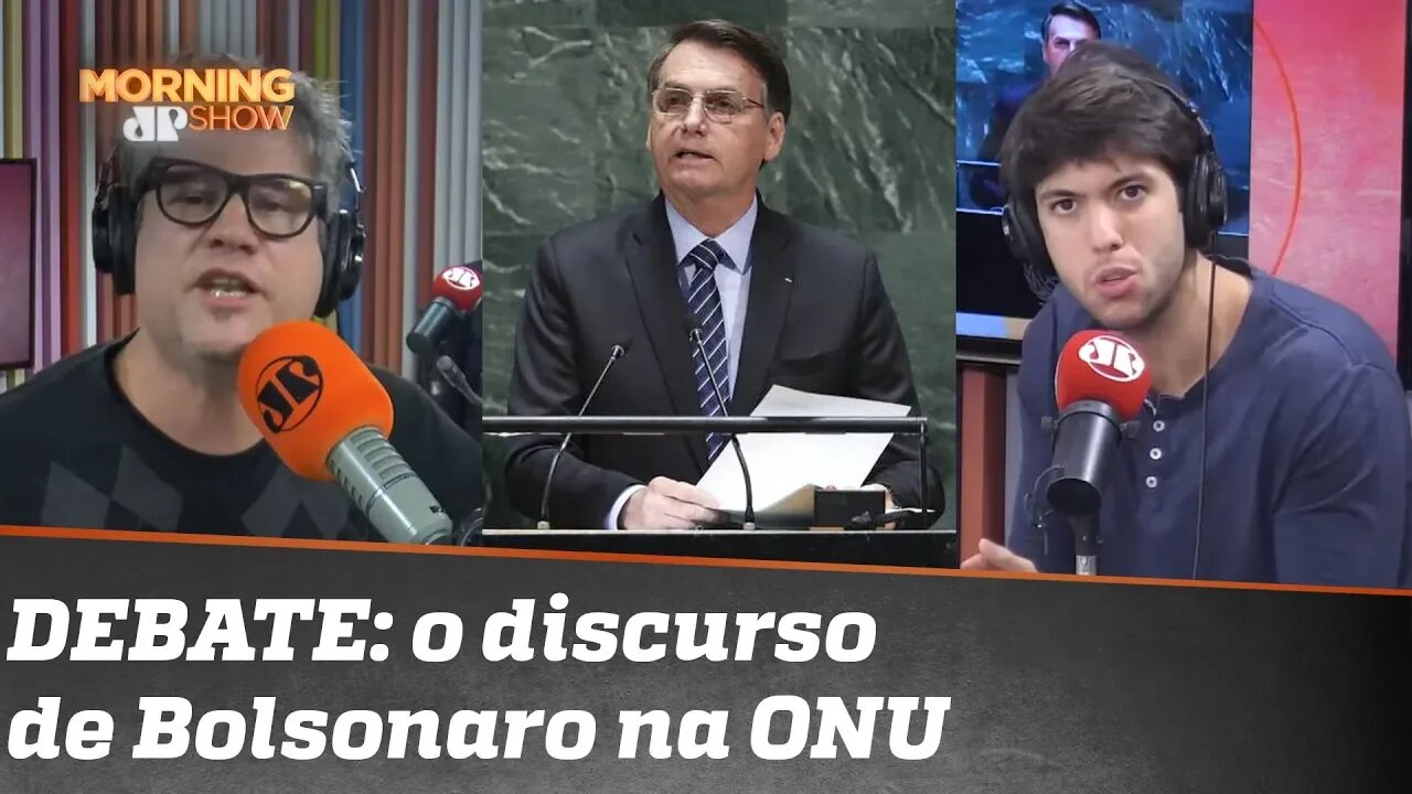 Debate dos bons: Bolsonaro na ONU