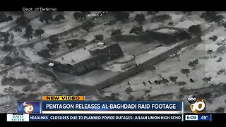 Pentagon releases Al-Baghdadi raid footage