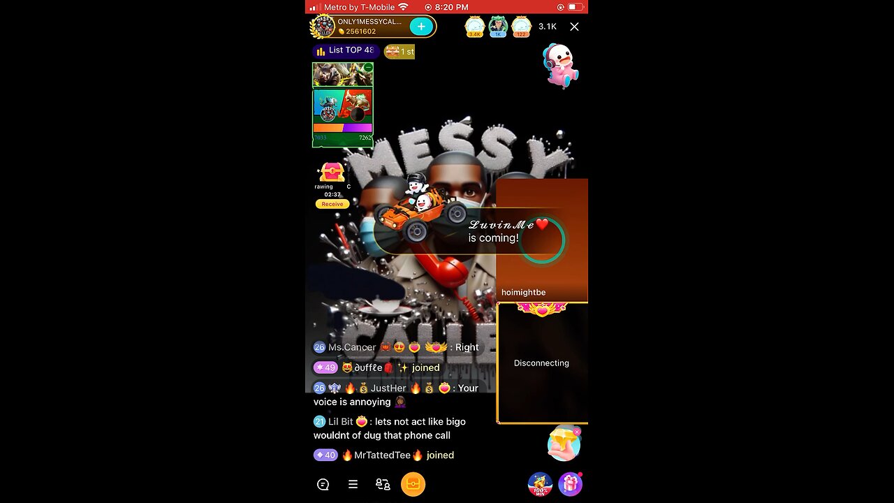 Bigo Live: Messy Caller and Viewers Discuss Jazzy Cherry’s Husband Being Locked Up
