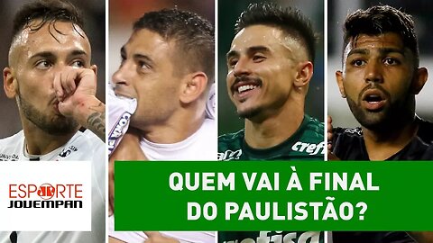 Corinthians x SPFC, Palmeiras x Santos: quem passa nas semis?