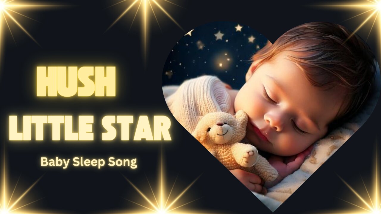 Hush Little Star | #ABChushlittlebaby | Soothing Relaxing Lullaby | ABC Sing & Play