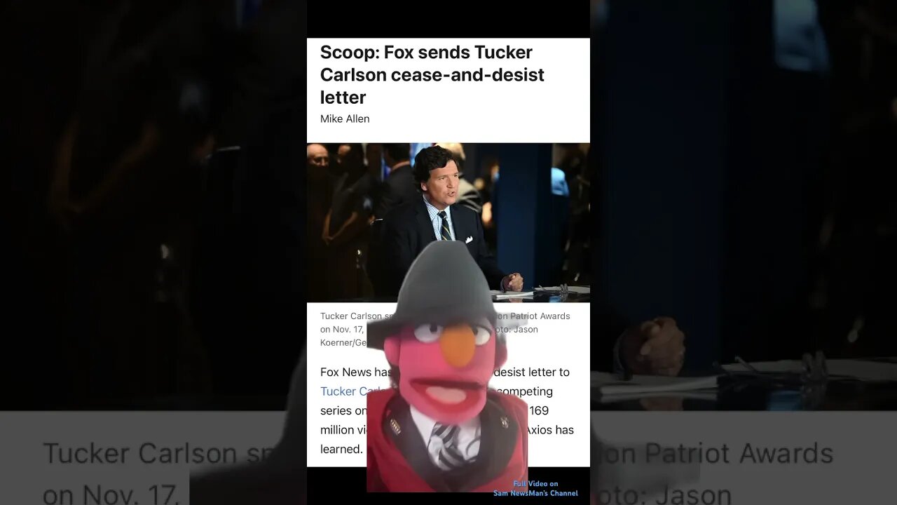 Sam NewsMan 6.12.23 #News 📰 #Bank #Recession #Election #Politics #media #puppet #parody #satire