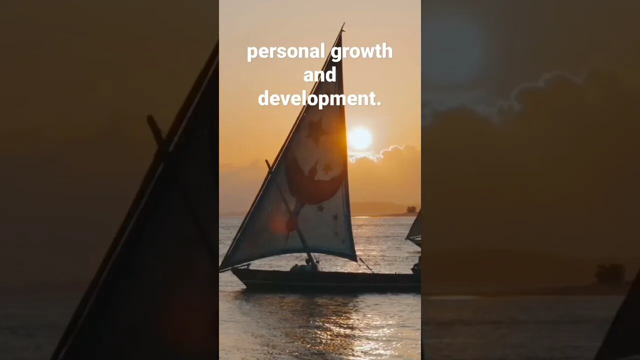 Sailing can be an opportunity for...