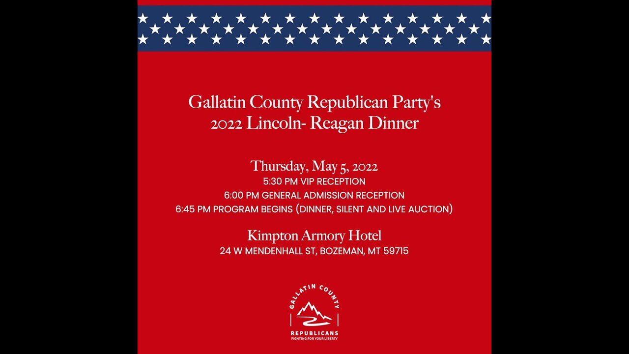 GC Republicans Lincoln-Reagan Dinner - Keynote Address