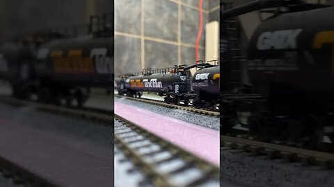 Testing sound locos on the new layout.