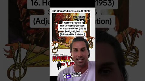 HOUSE OF WAX WAS THE FIRST #shorts