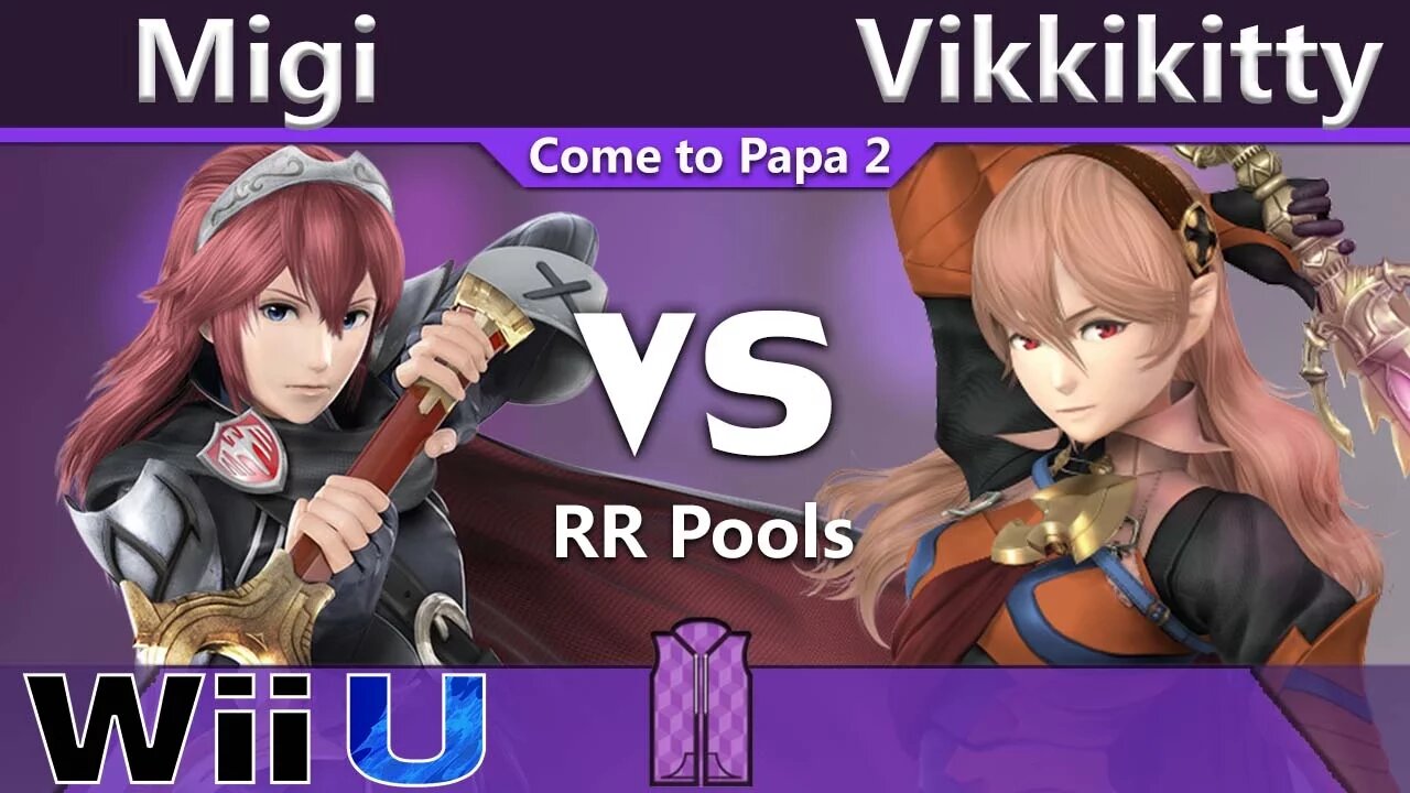 Migi (Lucina) vs. Vikikitty (Corrin) - Wii U RR Pools - CTP2