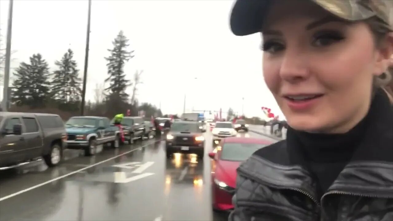 🇨🇦BC FREEDOM CONVOY IS INSANE!!! *SO MANY PEOPLE**🇨🇦🇨🇦