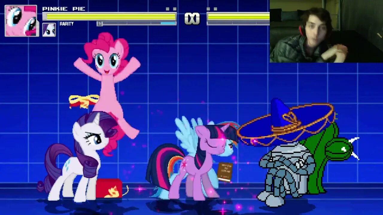 My Little Pony Characters (Twilight Sparkle And Rainbow Dash) VS Bender The Robot In An Epic Battle