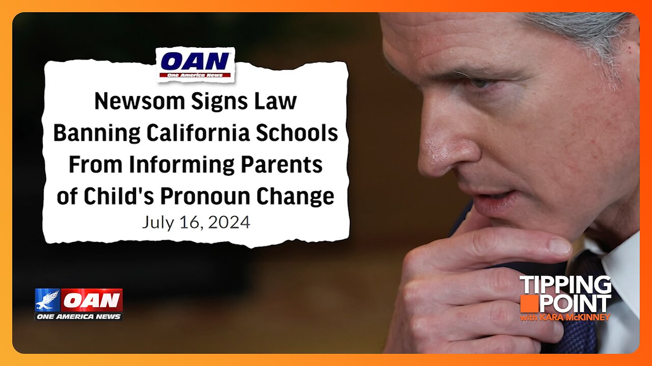 Newsom Signs Bill Taking Away Parental Rights, Leaving Kids at Mercy of Pedophiles | TIPPING POINT 🟧