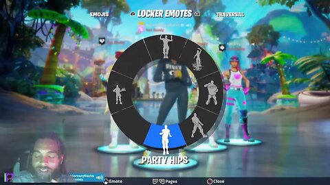 Fortnite with Rock Mercury