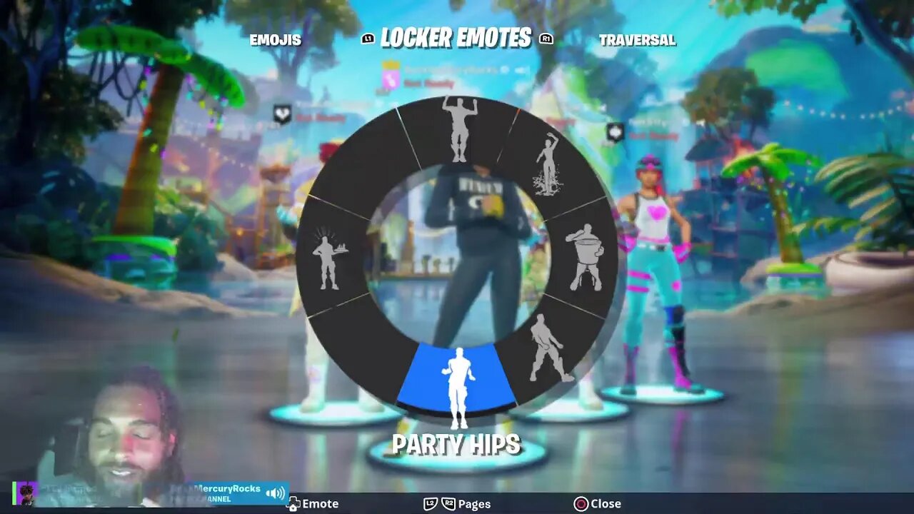 Fortnite with Rock Mercury