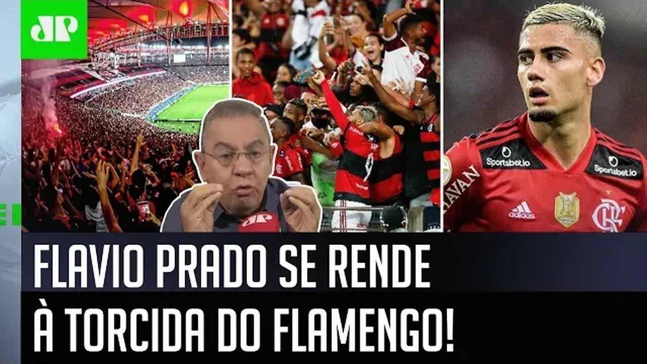 "Eu ADMITO que FIQUEI SURPRESO com a torcida do Flamengo porque..." Flavio Prado É SINCERO!