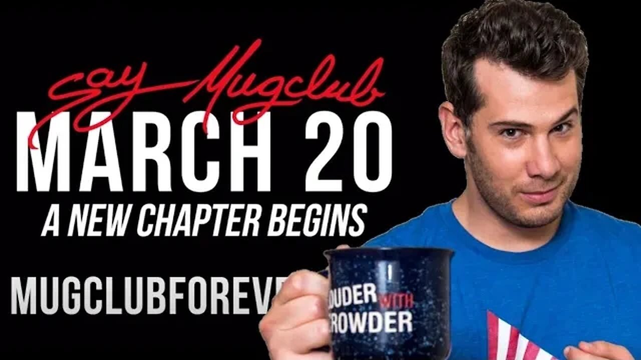 Steven Crowder Makes HUGE Announcement | New Show and Release Date!