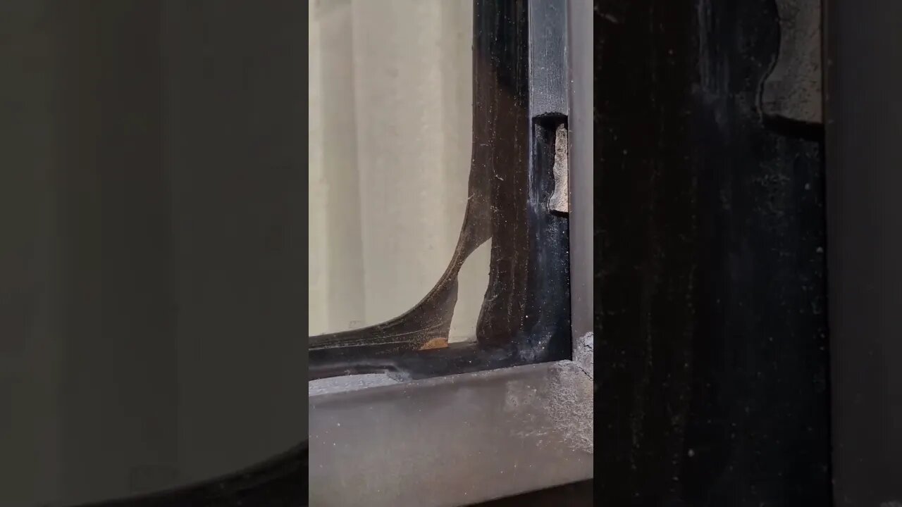 Broken window seals on dual pane windows needs replacement to prevent water damage. #youtubeshorts