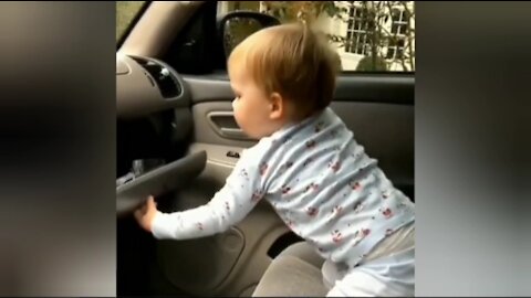 Cutest baby fail😂😂😂, try not to laugh