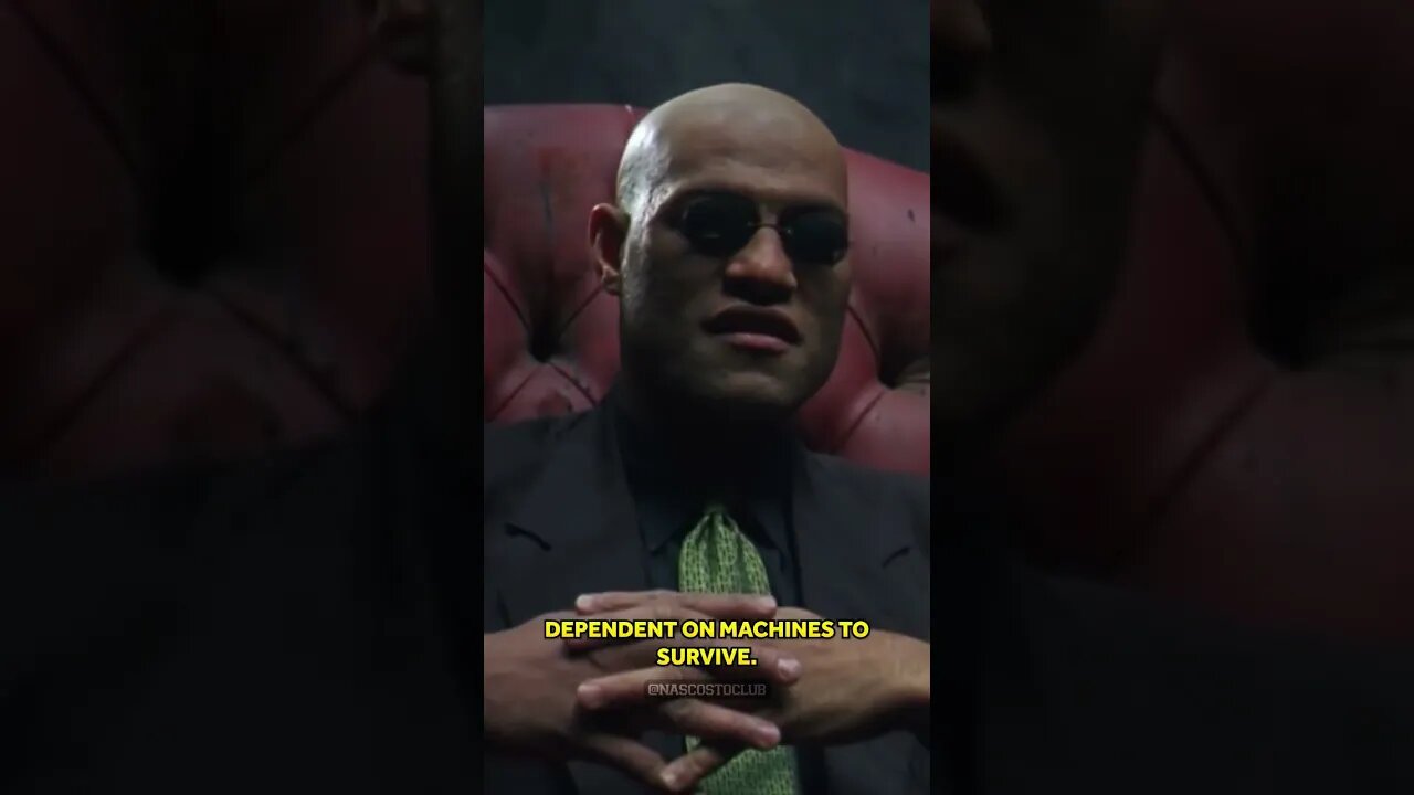 Humans are Just BATTERIES for Machines 🔋🤖 (The Matrix 1999) #shorts