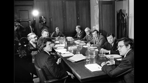 Operation Mockingbird: Church Committee Senate hearing