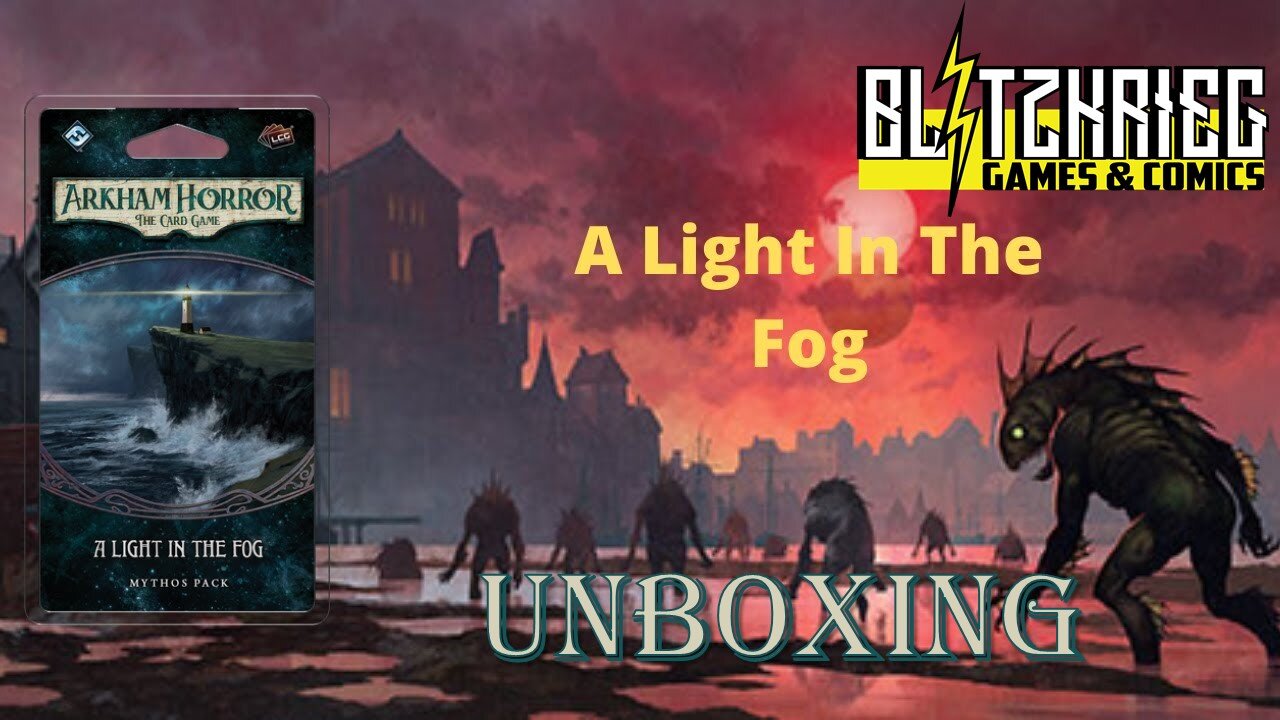 Arkham Horror: Card Game / Light in the Fog Mythos Pack Innsmouth Conspiracy Scenario 6 Pack 4