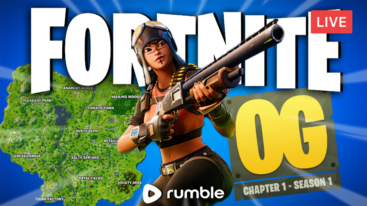 OG CHAPTER 1 SEASON 1 RETURNS :: Fortnite :: HAPPY BIRTHDAY BUBBA {18+}