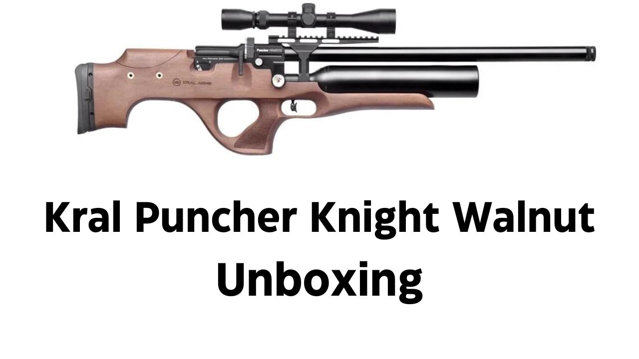 Kral Puncher Knight Walnut Unboxing