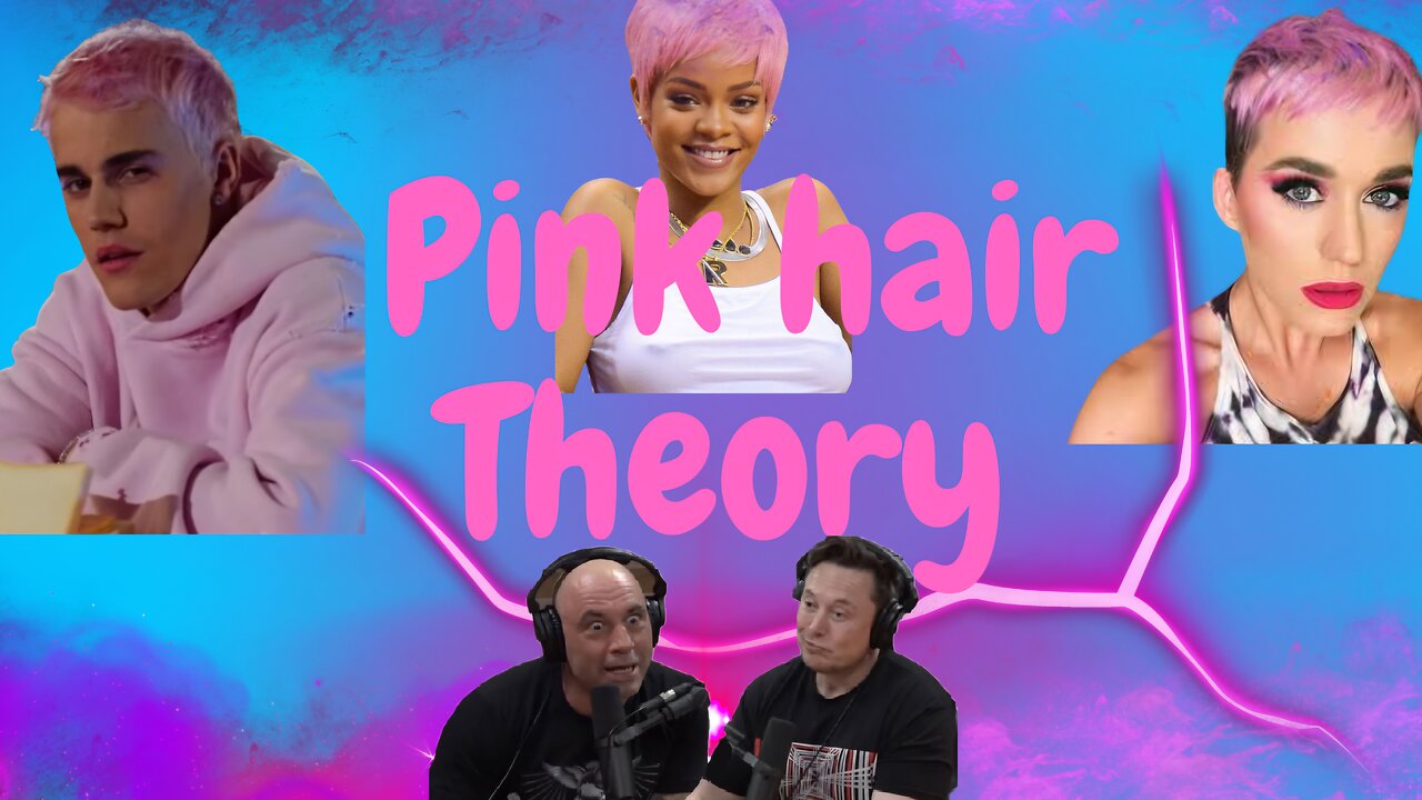 Elon Musk Exposing Pink Hair Thoery