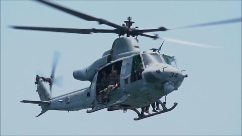 11th MEU Marines Conduct Helocast Training at Camp Pendleton