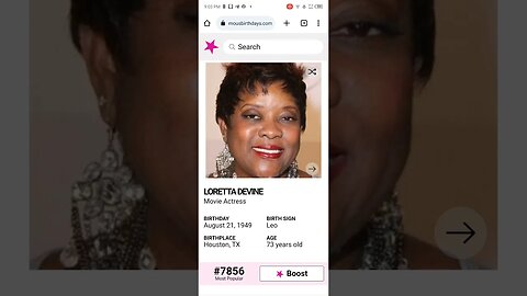 HAPPY 73 BIRTHDAY LORETTA DEVINE