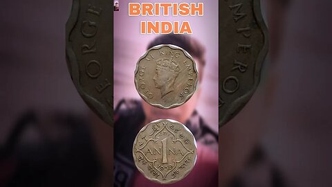 BRITISH - INDIA 1 ANNA 1939. #shorts #viral #coinnotesz