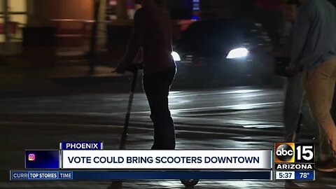 Phoenix may be getting scooters