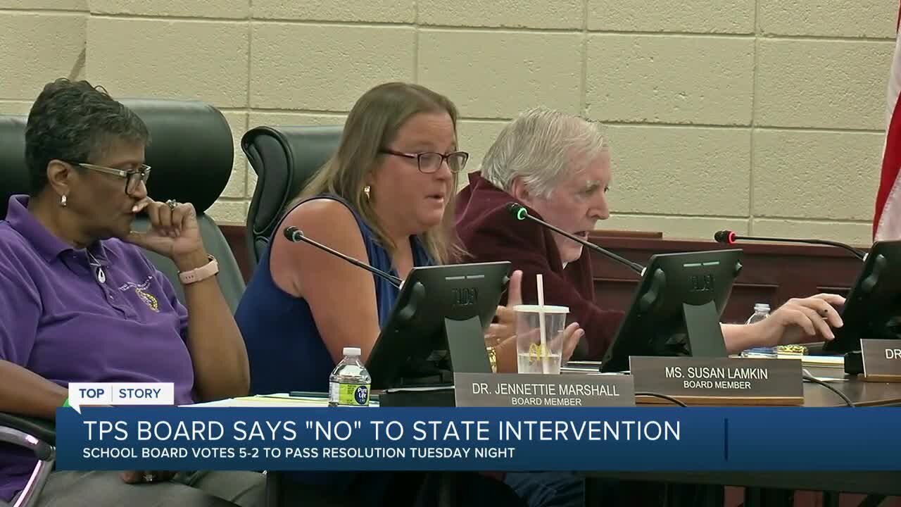 TPS Board says "no" to accreditation