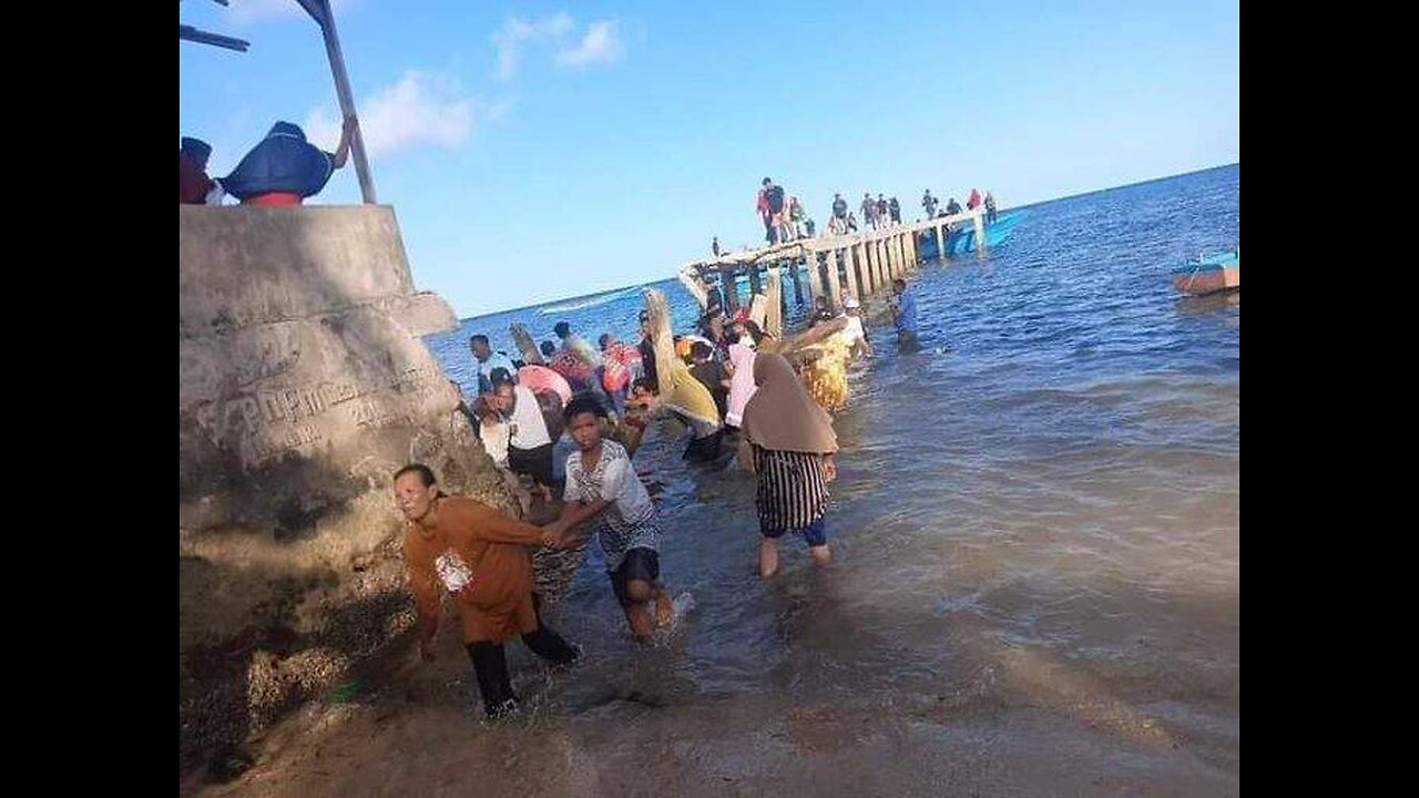 Bridge Collapses in Indonesia as Crowd Gathered for Local Election Speech